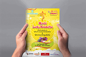 Mirchi Lucky Kolakattai poster - Print Design Work