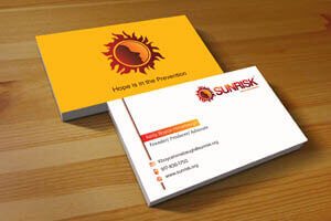 Sunrisk Business Card - Identity Design Work