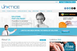 Linktice - WEB DESIGN WORK